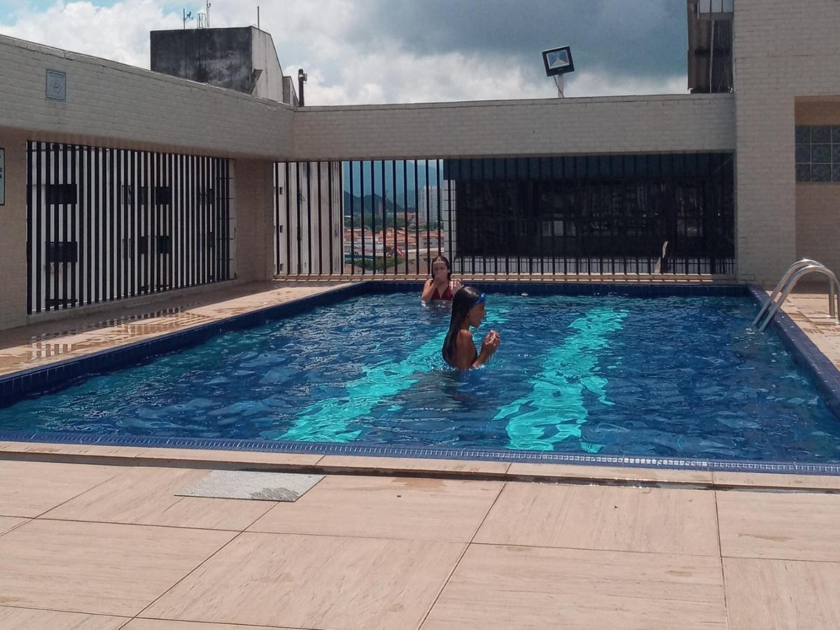 Apartamento Tipo Flat Palladium Service São Vicente Eksteriør bilde