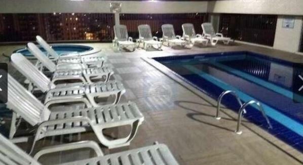 Apartamento Tipo Flat Palladium Service São Vicente Eksteriør bilde